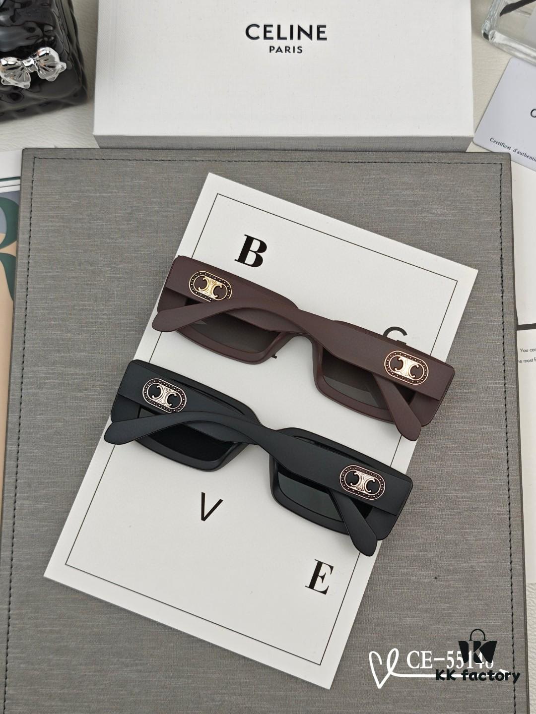 CELINE France TR90 Lightweight Sunglasses with Polarized Lenses by POLAROID, Model 55148