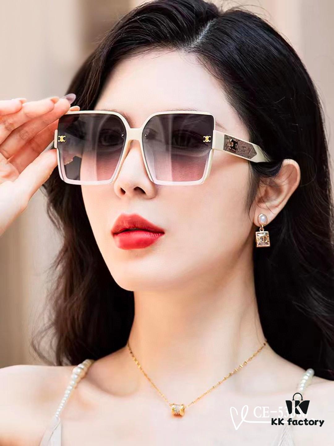 CELINE France | Polarized TR90 Sunglasses with Bolle Resin Lenses, Lightweight and Comfortable, Style 58-17-142