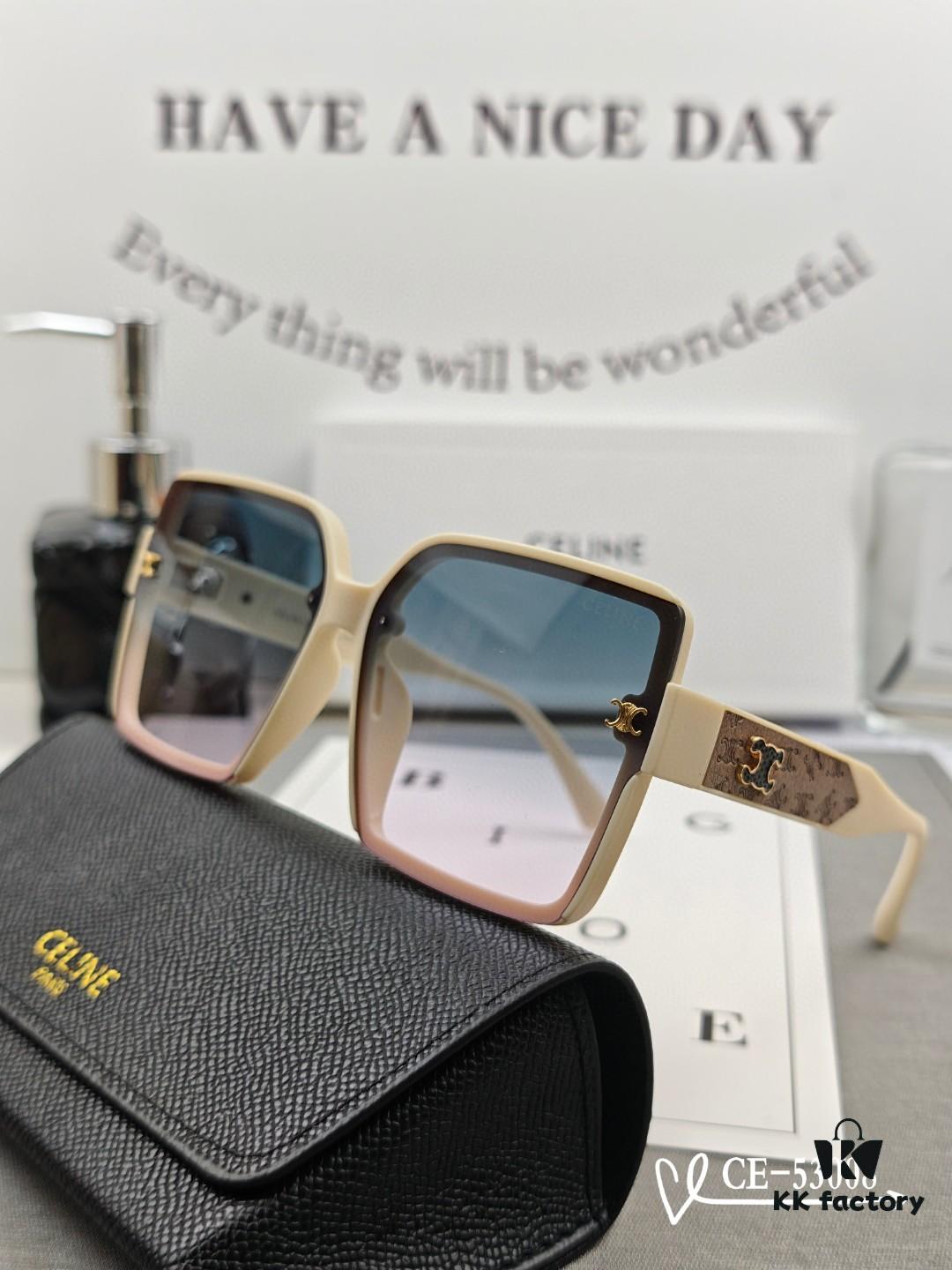 CELINE France | Polarized TR90 Sunglasses with Bolle Resin Lenses, Lightweight and Comfortable, Style 58-17-142