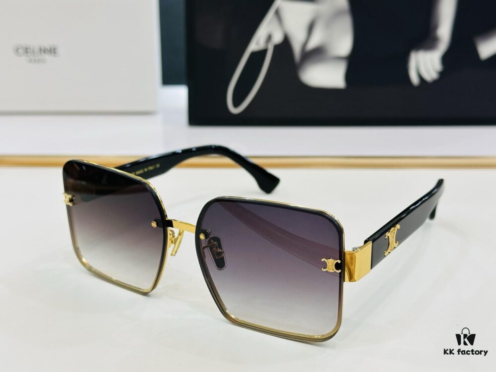 CELINE CL40238 Size: 53□20-146 A consistently popular unisex style with a sleek European-American design, excellent gloss, strong texture, and superb craftsmanship. Suitable for optical frames, sunglasses, or eyeglasses.