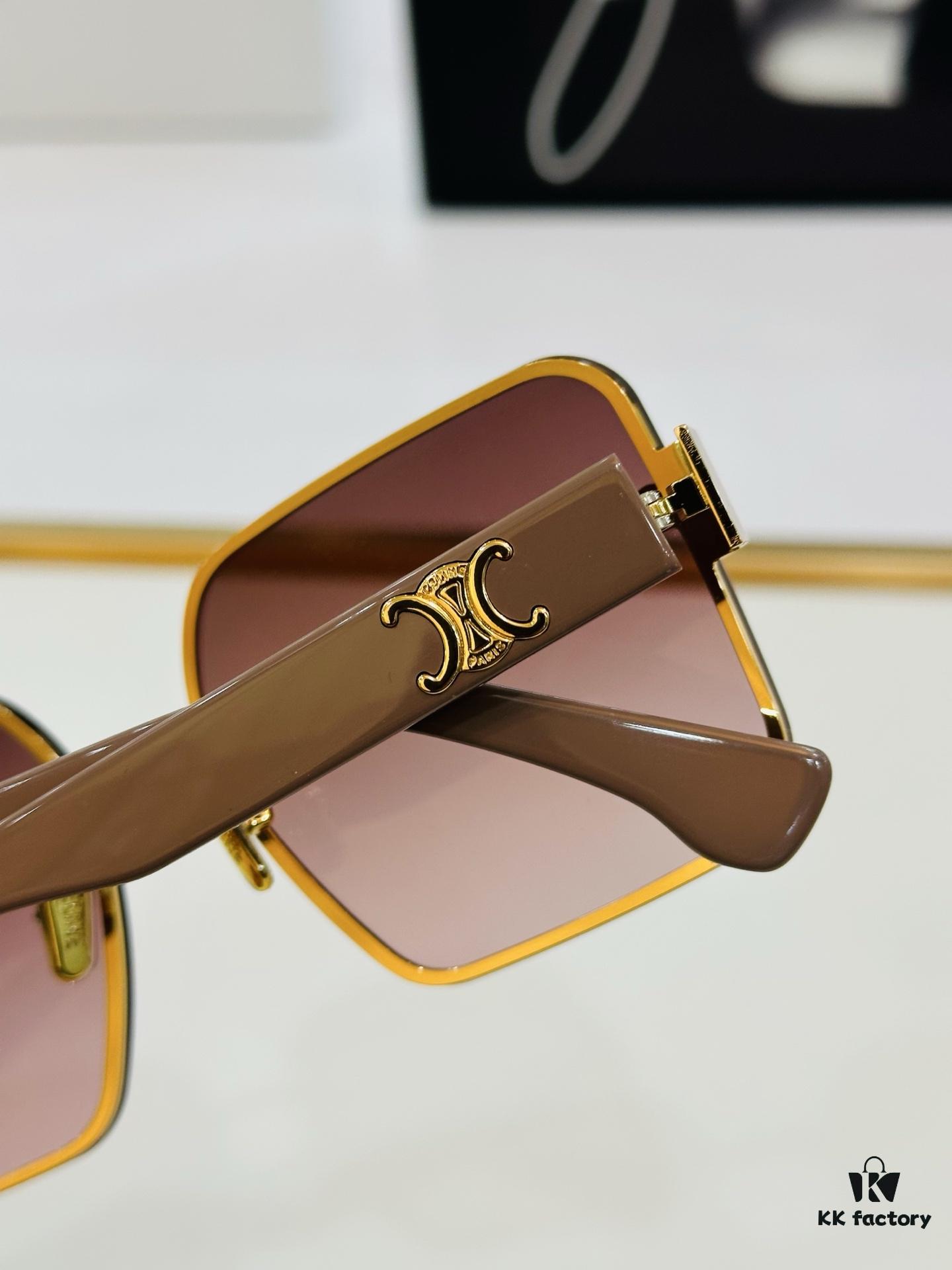 CELINE CL40238 Size: 53□20-146 A consistently popular unisex style with a sleek European-American design, excellent gloss, strong texture, and superb craftsmanship. Suitable for optical frames, sunglasses, or eyeglasses.