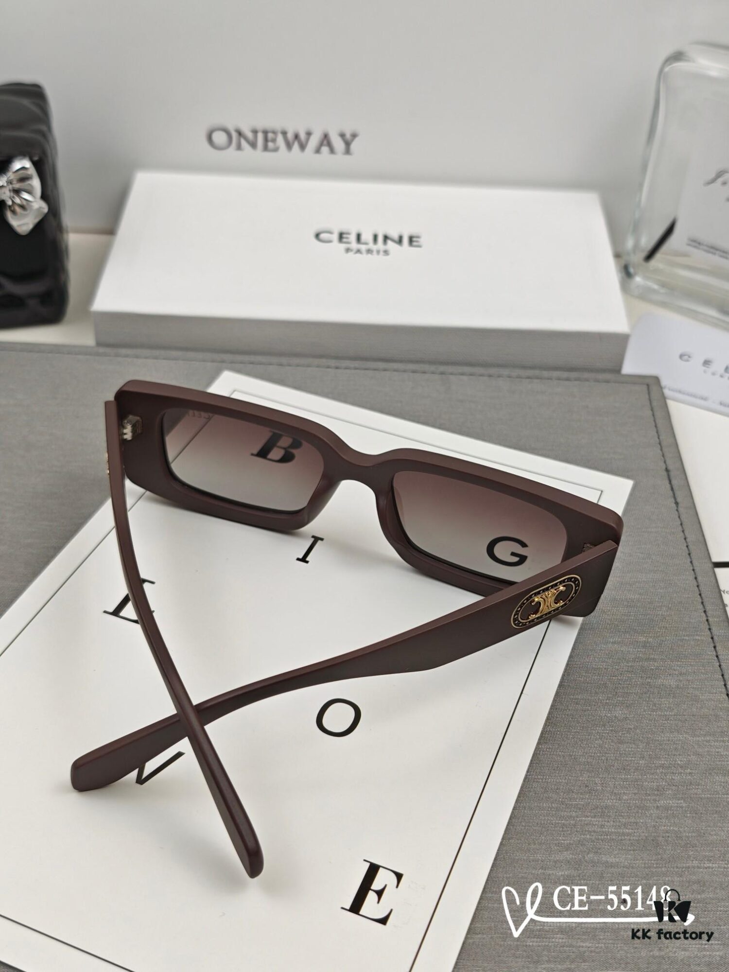 CELINE France - Polarized TR90 Sunglasses with POLAROID Lens, Lightweight Comfortable Frame, Style 55148
