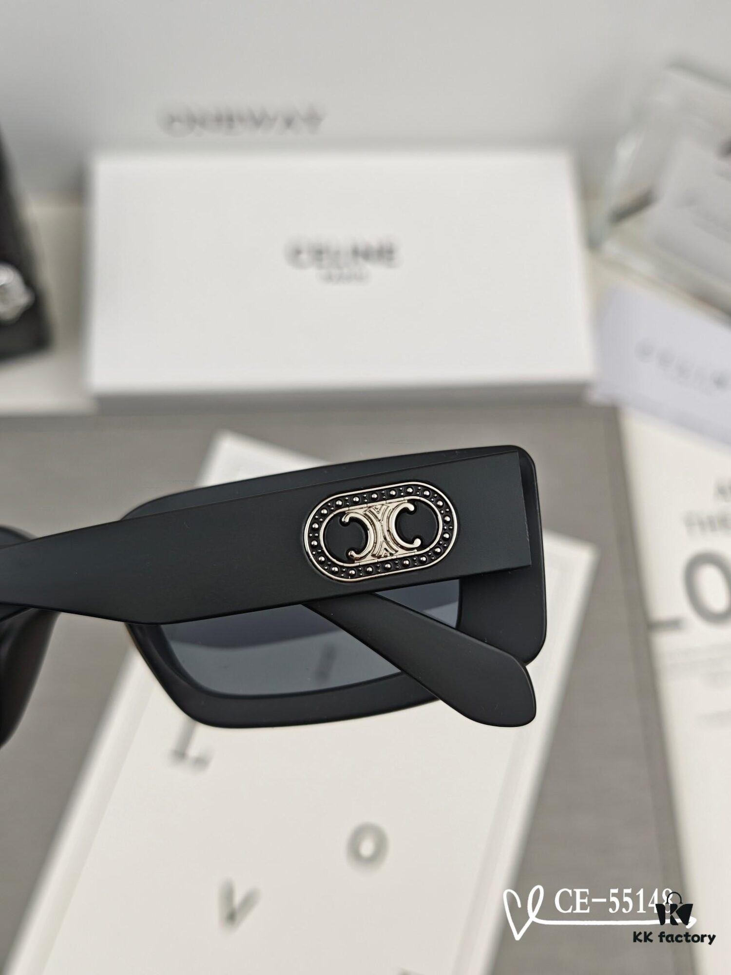 CELINE France - Polarized TR90 Sunglasses with POLAROID Lens, Lightweight Comfortable Frame, Style 55148