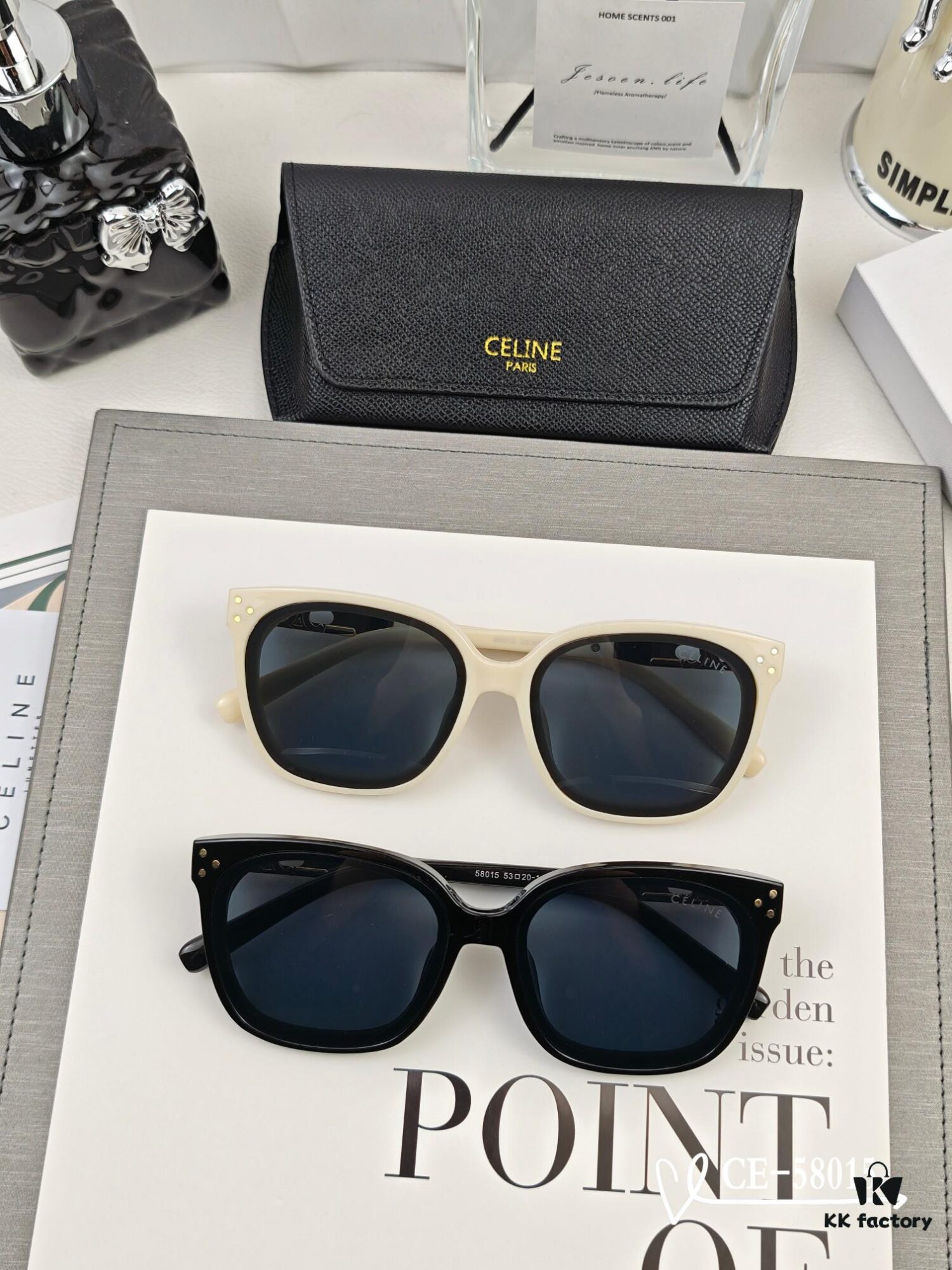 CELINE France - Polarized TR90 Sunglasses with Bolle Resin Lenses, Lightweight and Comfortable, Style 58015