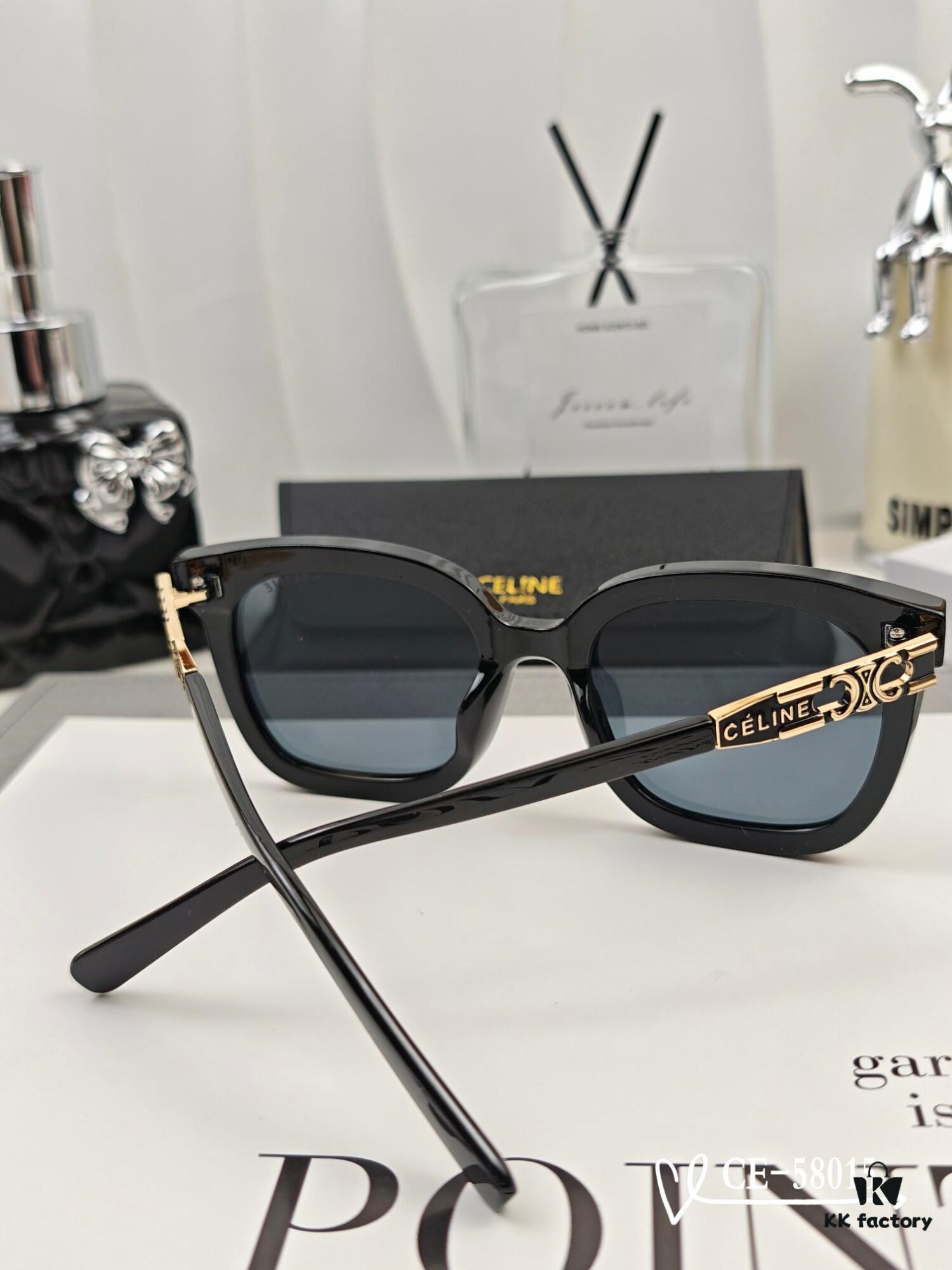 CELINE France - Polarized TR90 Sunglasses with Bolle Resin Lenses, Lightweight and Comfortable, Style 58015