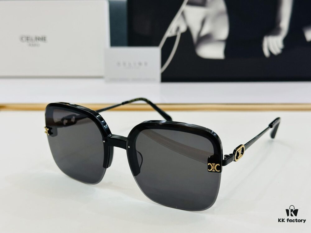 CELINE CL40251 Sunglasses, Size 60□14-145, Popular Unisex Style with Excellent Shine and Premium Texture, High-Quality Craftsmanship