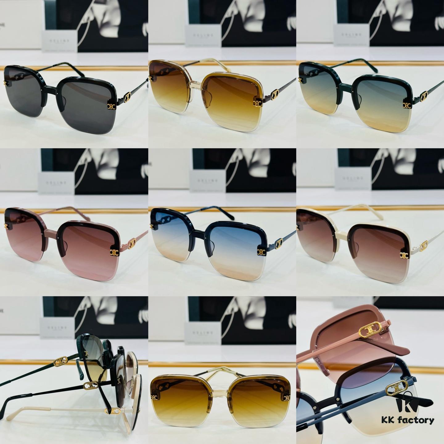 CELINE CL40251 Sunglasses, Size 60□14-145, Popular Unisex Style with Excellent Shine and Premium Texture, High-Quality Craftsmanship