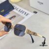Celine New Arrival High-End Fashion Square Frame Sunglasses for Women, UV Protection, Arc de Triomphe Style Trendy Streetwear Shades