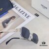 Celine New Arrival High-End Fashion Square Frame Sunglasses for Women, UV Protection, Arc de Triomphe Style Trendy Streetwear Shades