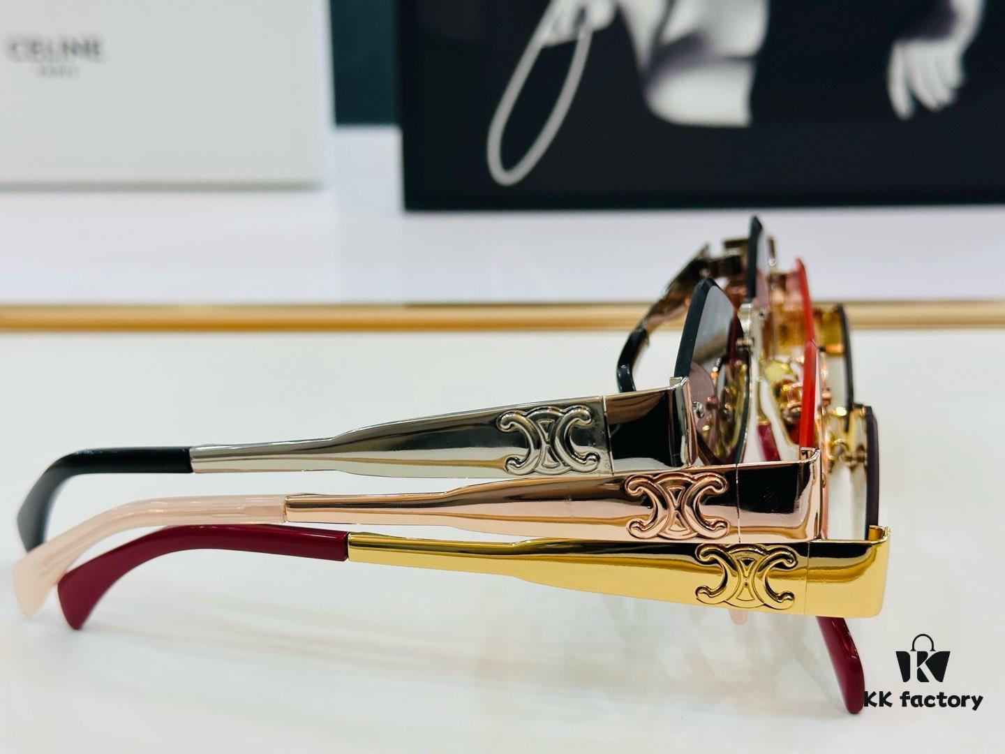 CELINE CL42117U Size: 53□14-145, Consistently Popular Style, European and American Fashion, Excellent Gloss, Strong Texture, Superior Craftsmanship, Sunglasses