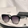 Timeless Classic High-Quality CELINE CL4002UN Two-Tone Acetate Sunglasses with Strong Dimensional Effect, Italian Imported Frame Material, High-Definition Lenses, Stylish and Versatile Design
