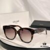 Timeless Classic High-Quality CELINE CL4002UN Two-Tone Acetate Sunglasses with Strong Dimensional Effect, Italian Imported Frame Material, High-Definition Lenses, Stylish and Versatile Design