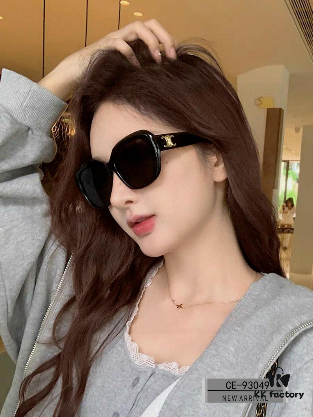 CELINE France | Polarized TR90 Sunglasses with Plolay Resin Lenses, Lightweight and Comfortable, Style 93049