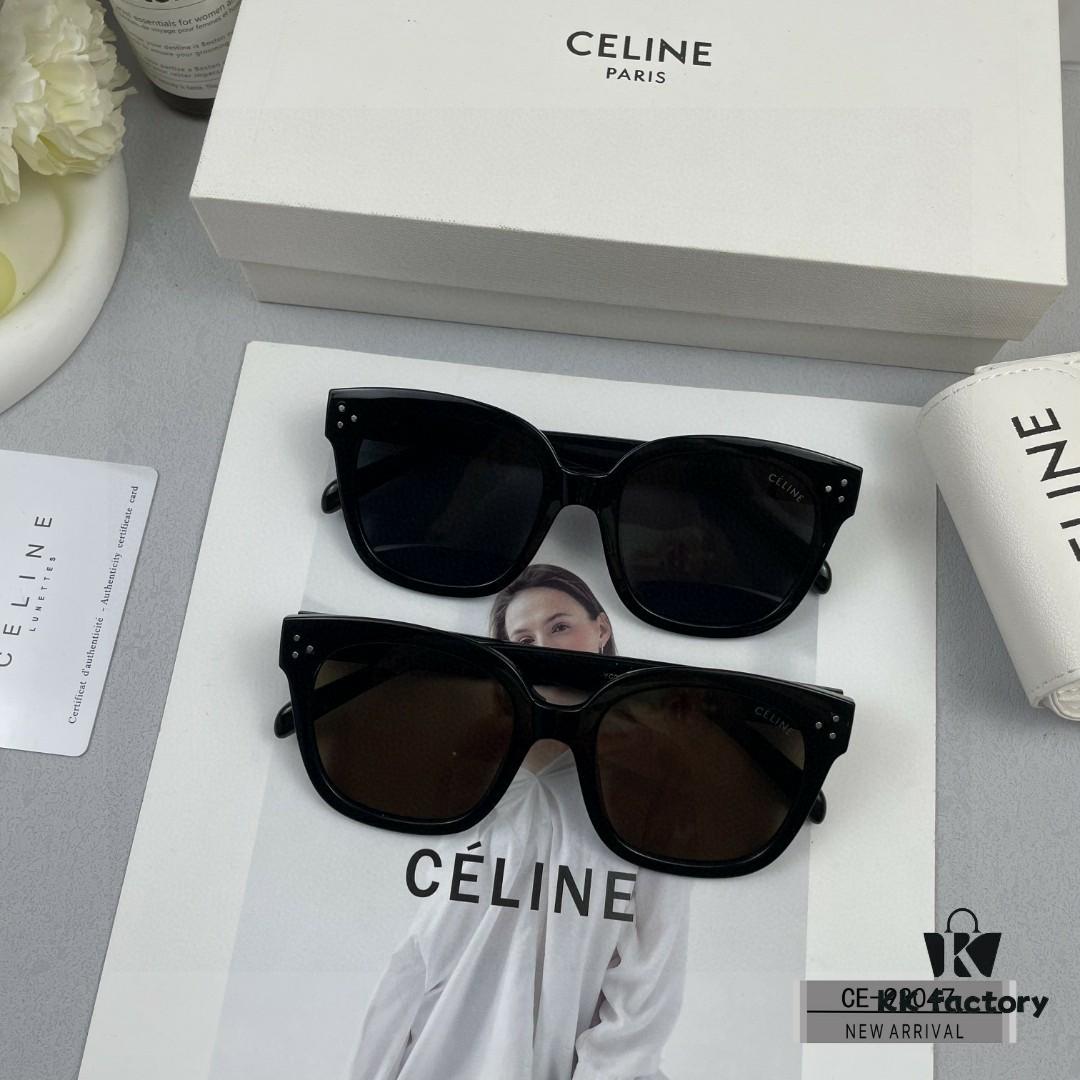 CELINE France TR90 Lightweight Sunglasses with Polarized Lenses, Model 93047