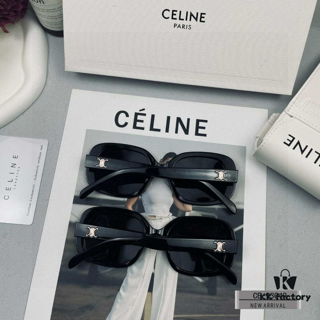 CELINE France TR90 Lightweight Sunglasses with Polarized Lenses, Model 93049