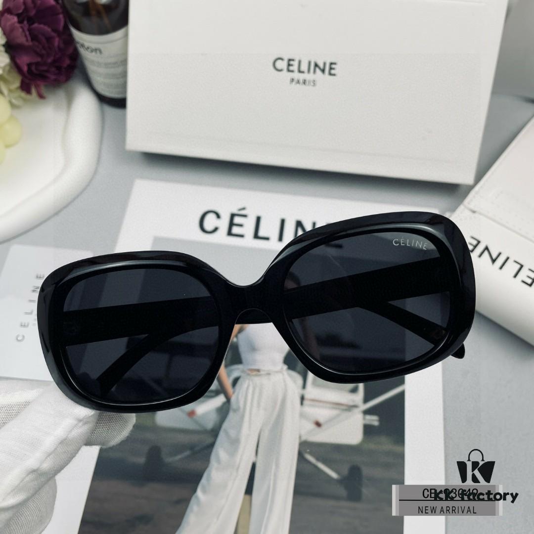 CELINE France TR90 Lightweight Sunglasses with Polarized Lenses, Model 93049
