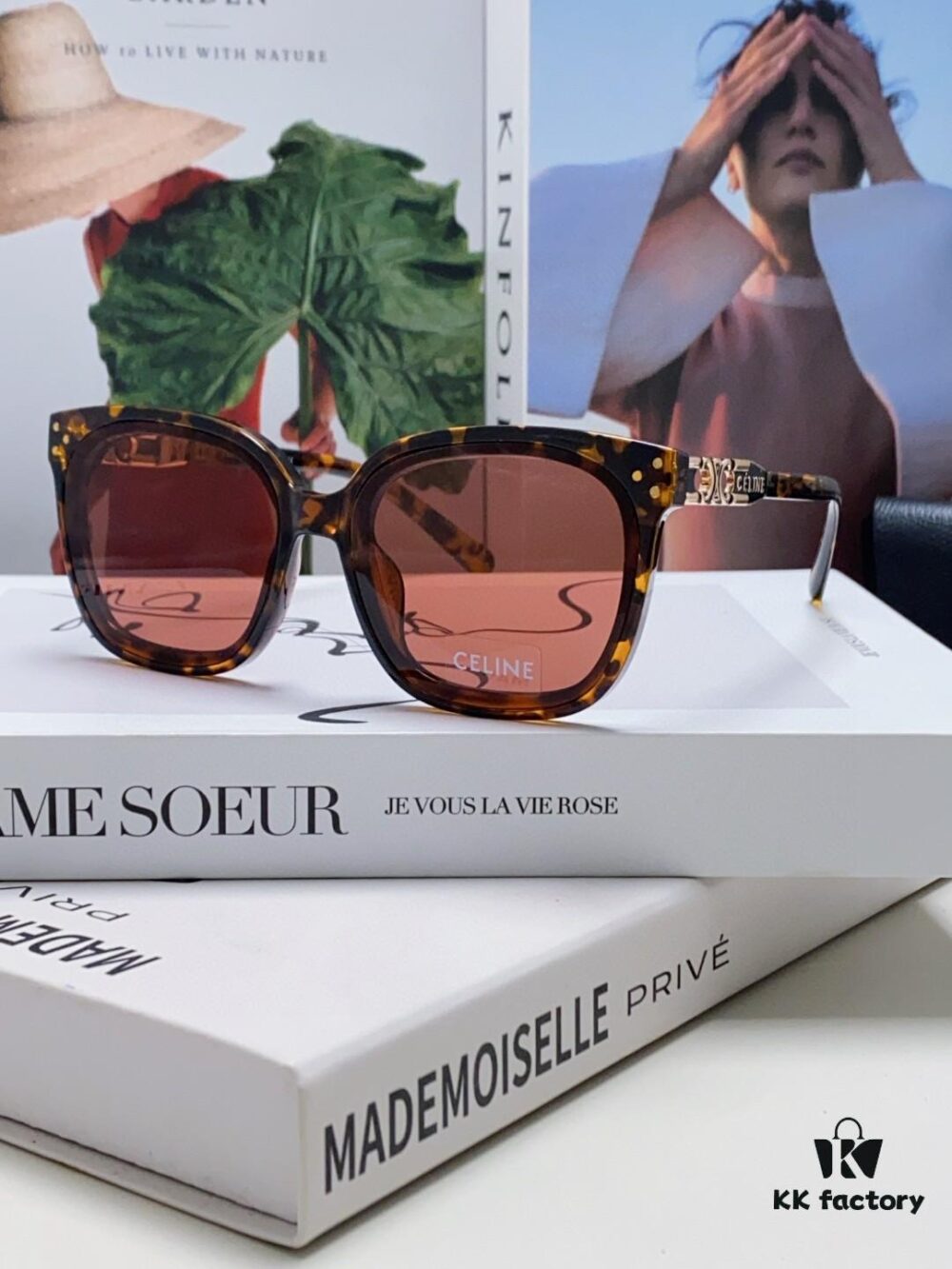 Celine 2024 New Fashion Retro Arc de Triomphe Sunglasses, Classic Unisex Sun Glasses for Outdoor Driving and UV Protection