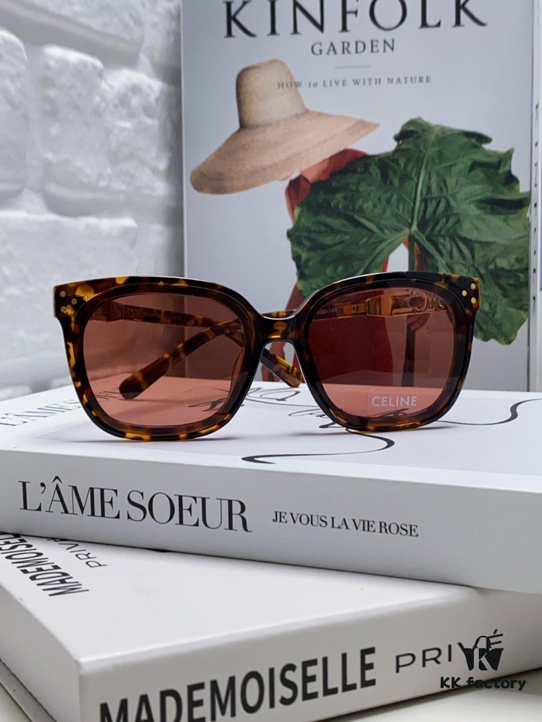 Celine 2024 New Fashion Retro Arc de Triomphe Sunglasses, Classic Unisex Sun Glasses for Outdoor Driving and UV Protection