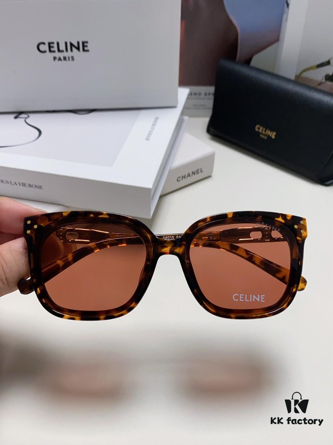 Celine 2024 New Fashion Retro Arc de Triomphe Sunglasses, Classic Unisex Sun Glasses for Outdoor Driving and UV Protection