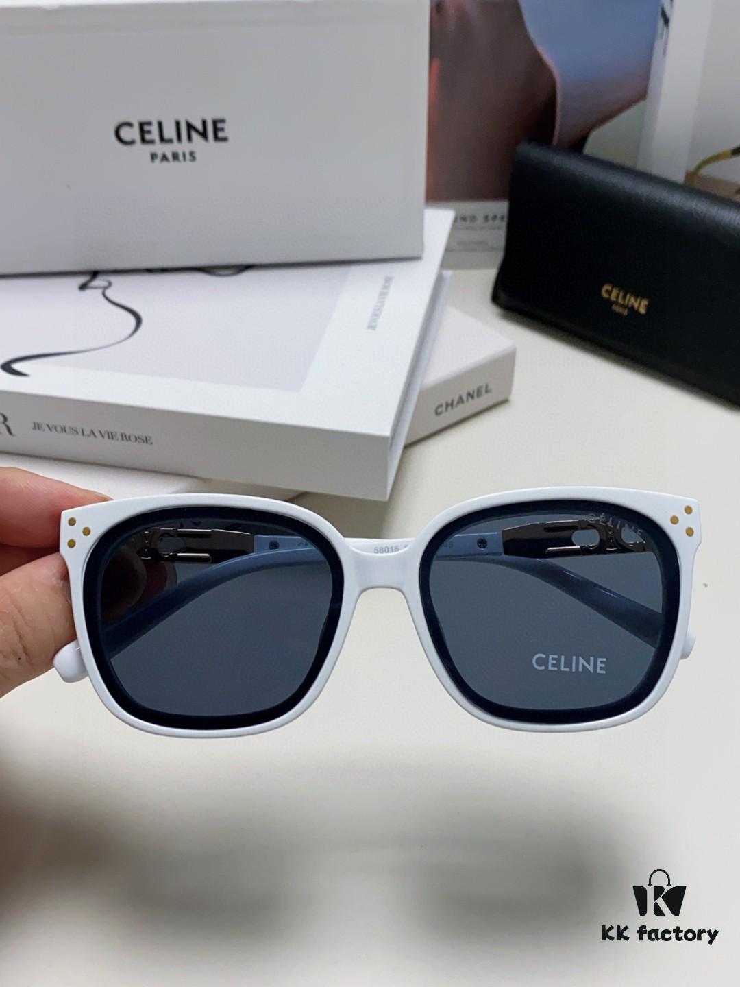 Celine 2024 New Fashion Retro Triumph Arch Sunglasses, Classic Unisex Sun Glasses for Outdoor Driving and UV Protection