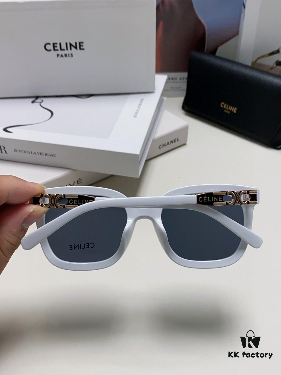 Celine 2024 New Fashion Retro Triumph Arch Sunglasses, Classic Unisex Sun Glasses for Outdoor Driving and UV Protection