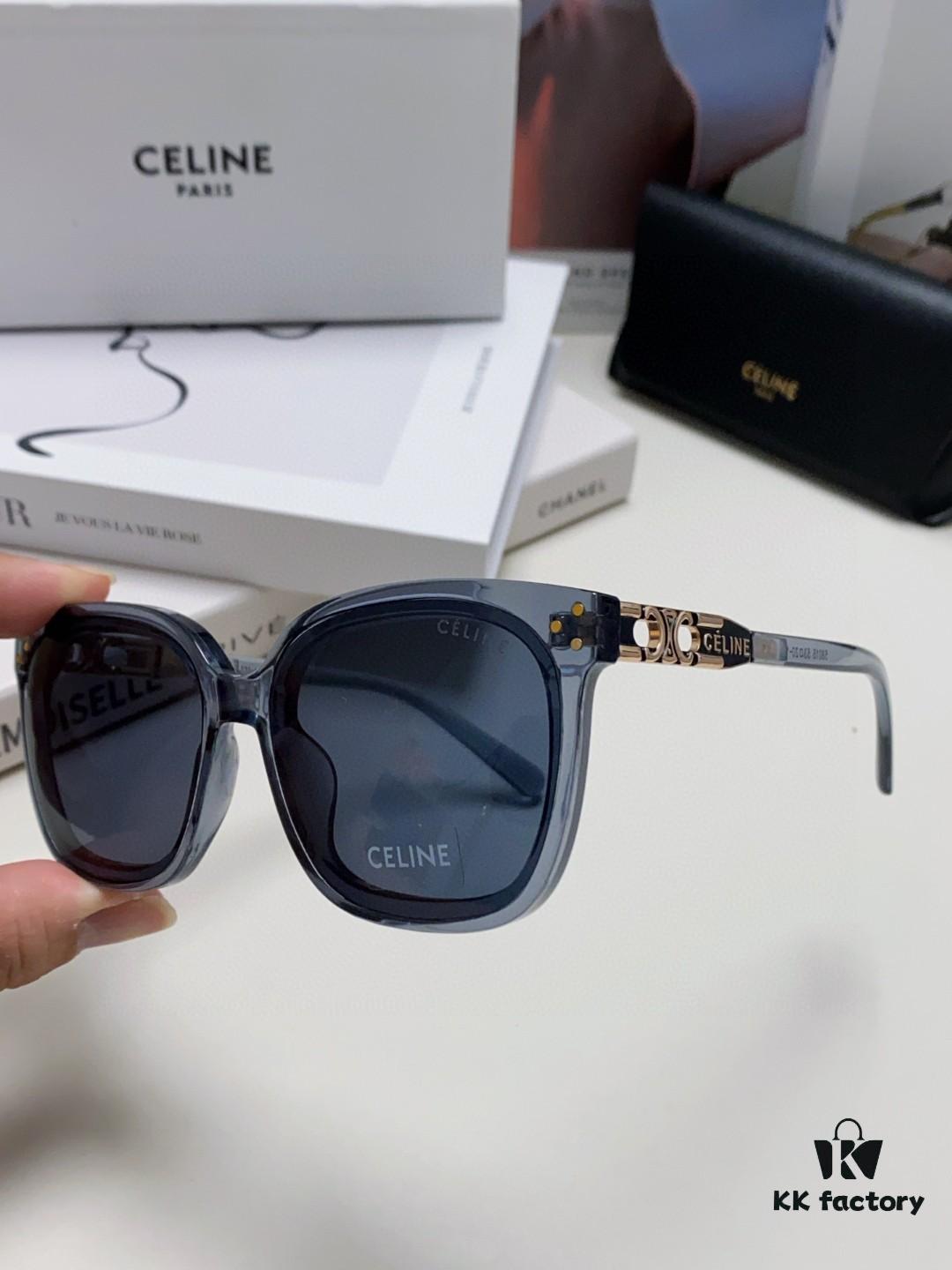 Celine 2024 New Arrival Fashion Retro Triumph Arch Sunglasses, Classic Unisex Sun Glasses for Outdoor Driving UV Protection
