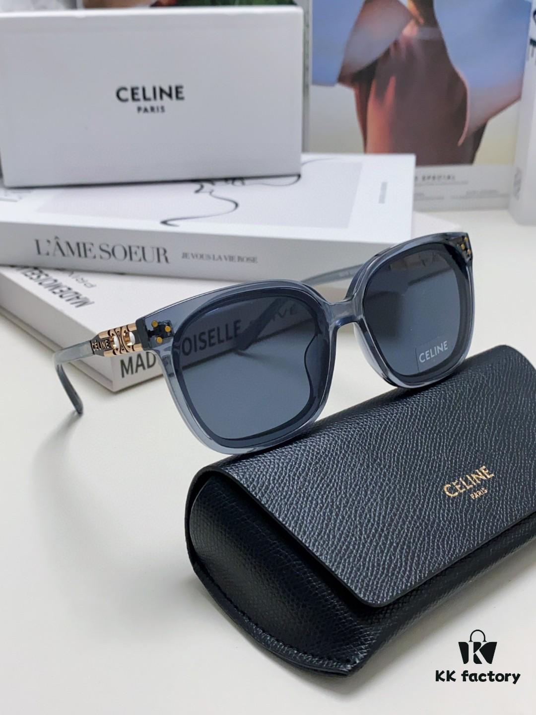 Celine 2024 New Arrival Fashion Retro Triumph Arch Sunglasses, Classic Unisex Sun Glasses for Outdoor Driving UV Protection