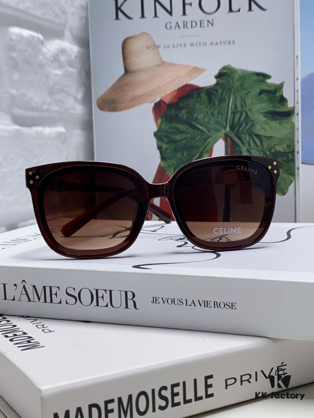 Celine 2024 New Fashion Retro Arc de Triomphe Sunglasses, Classic Unisex Sun Glasses for Outdoor and Driving