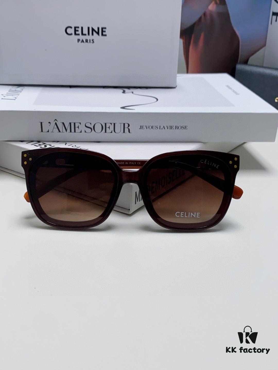 Celine 2024 New Fashion Retro Arc de Triomphe Sunglasses, Classic Unisex Sun Glasses for Outdoor and Driving