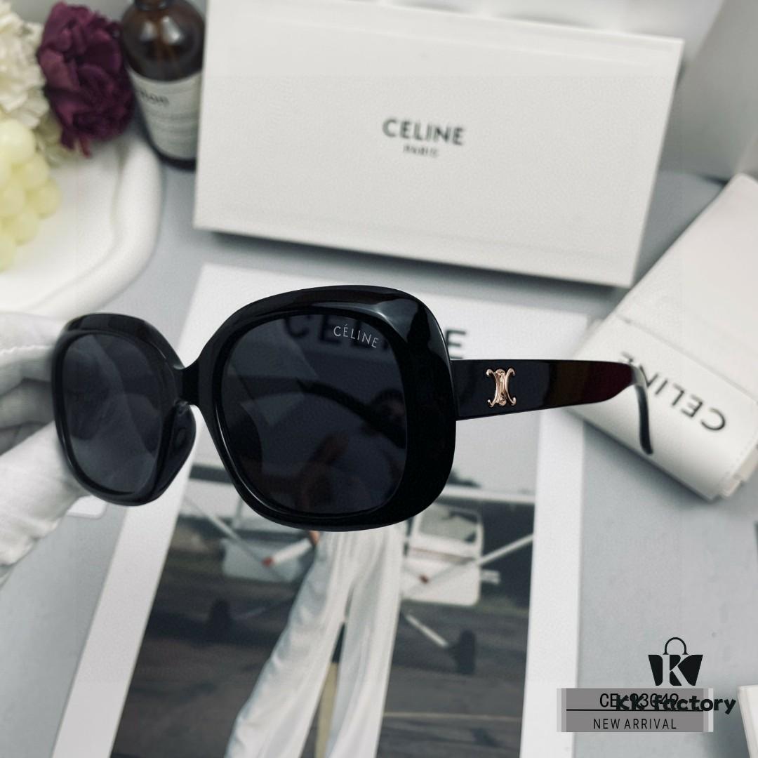 CELINE France TR90 Lightweight Sunglasses with Polarized Lenses, Model 93049