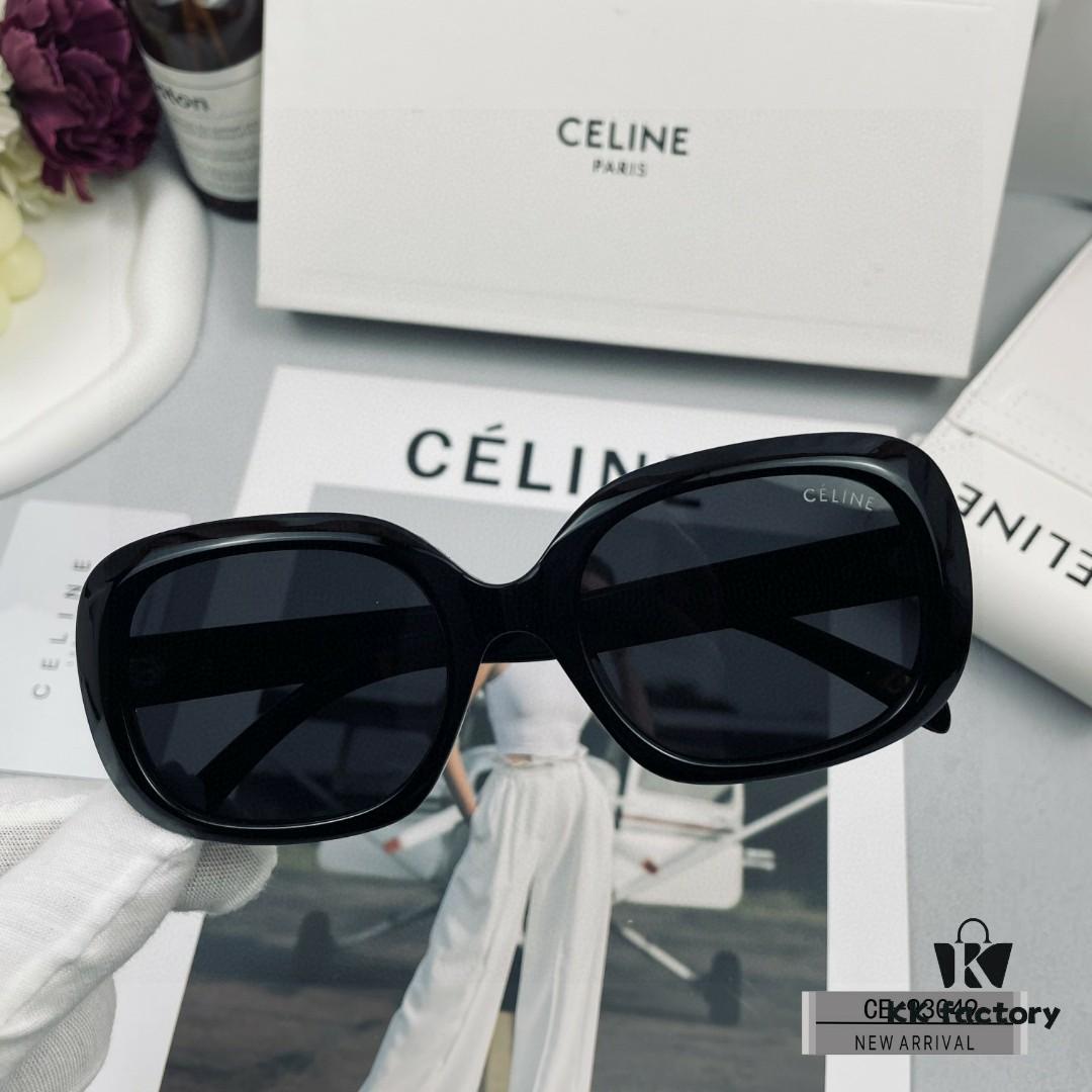 CELINE France TR90 Lightweight Sunglasses with Polarized Lenses, Model 93049