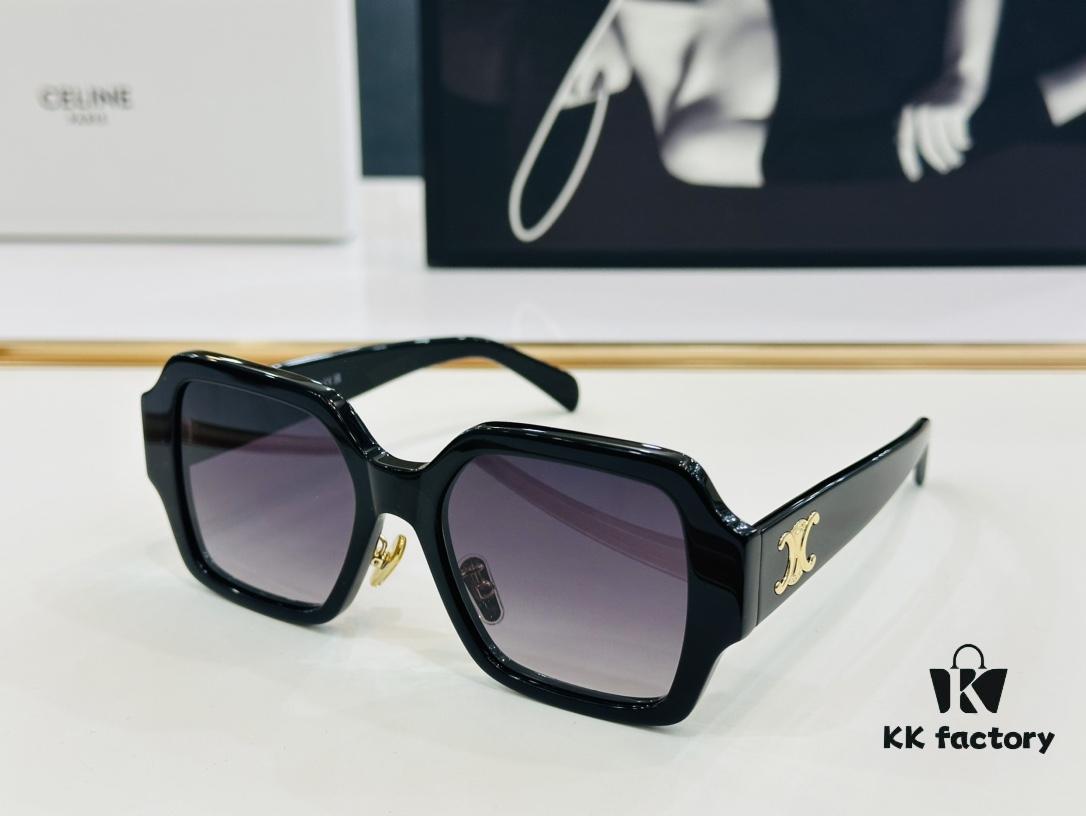 CELINE CL50131 Size: 53□20-145, Consistently Popular Style, European and American Fashion, Excellent Gloss, Strong Texture, Superior L Craftsmanship