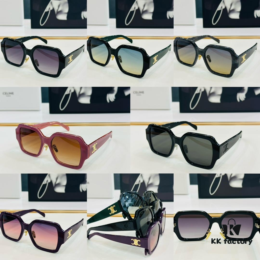 CELINE CL50131 Size: 53□20-145, Consistently Popular Style, European and American Fashion, Excellent Gloss, Strong Texture, Superior L Craftsmanship