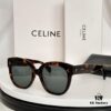 Timeless Classic High-Quality CELINE CL4002UN Two-Tone Acetate Frame with Strong Three-Dimensional Effect, Italian Imported Material, High-Definition Lenses, Stylish and Elegant, Versatile and Minimalist