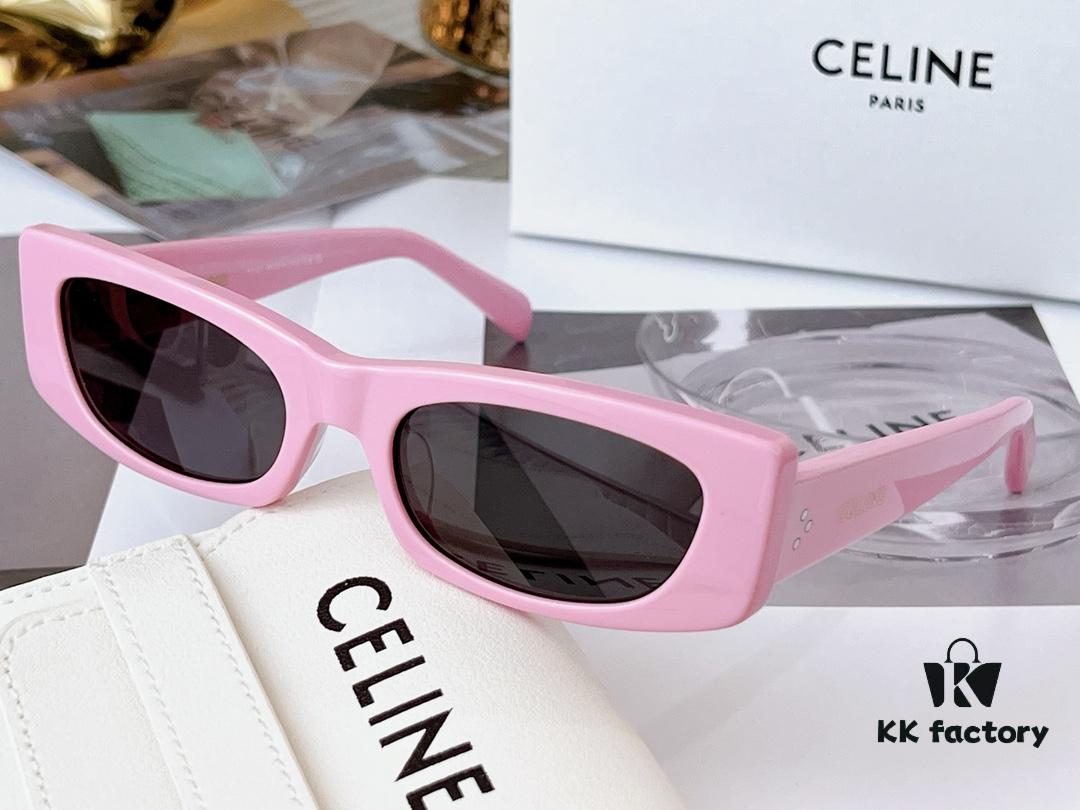 140 CELINE New Arrival  ️ Model 40258 Size 55□20-135 Trendy Versatile Stylish Sunglasses