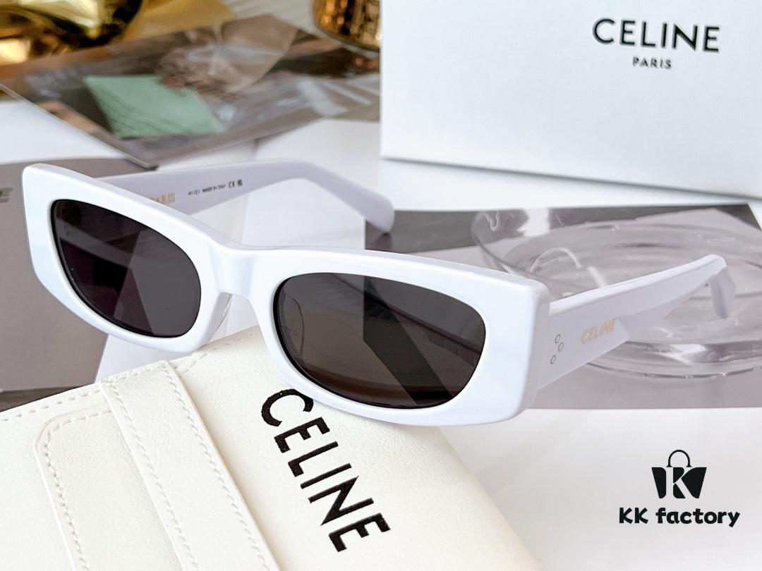 140 CELINE New Arrival  ️ Model 40258 Size 55□20-135 Trendy Versatile Stylish Sunglasses