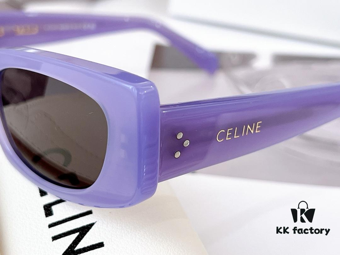 140 CELINE New Arrival  ️ Model 40258 Size 55□20-135 Trendy Versatile Stylish Sunglasses