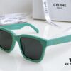 120 CELINE High-Version Crystal Logo Non-Printed Sunglasses