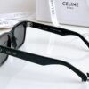 120 CELINE High-Version Crystal Logo Non-Printed Sunglasses
