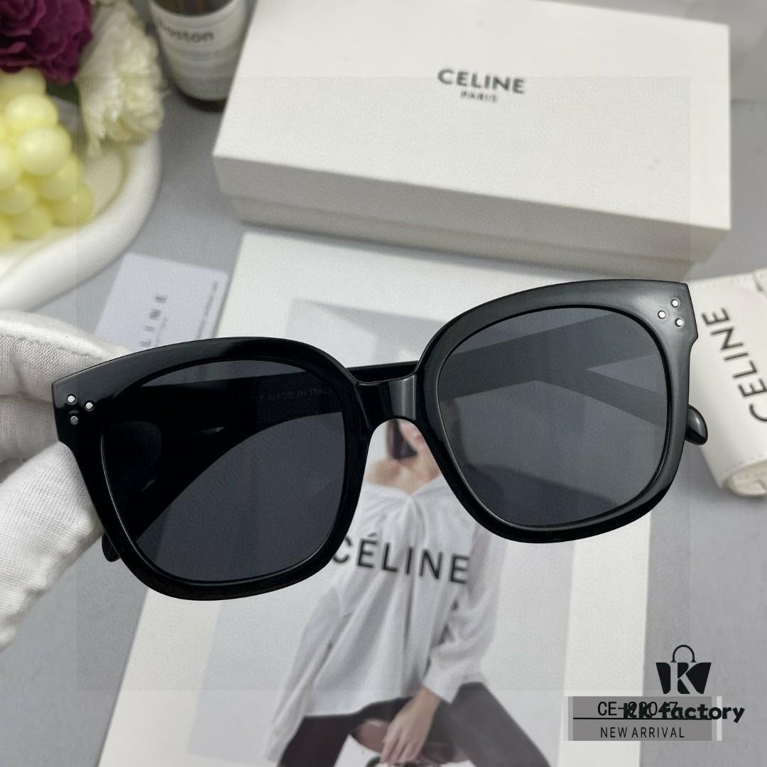 CELINE France TR90 Lightweight Sunglasses with Polarized Lenses, Model 93047