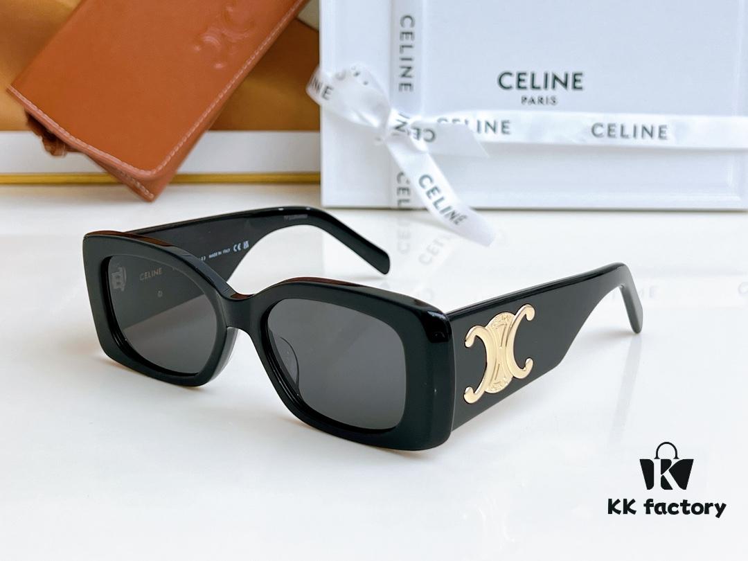 140 CELINE High-Replica Version Released – Versatile Oversized Square Aviator Sunglasses