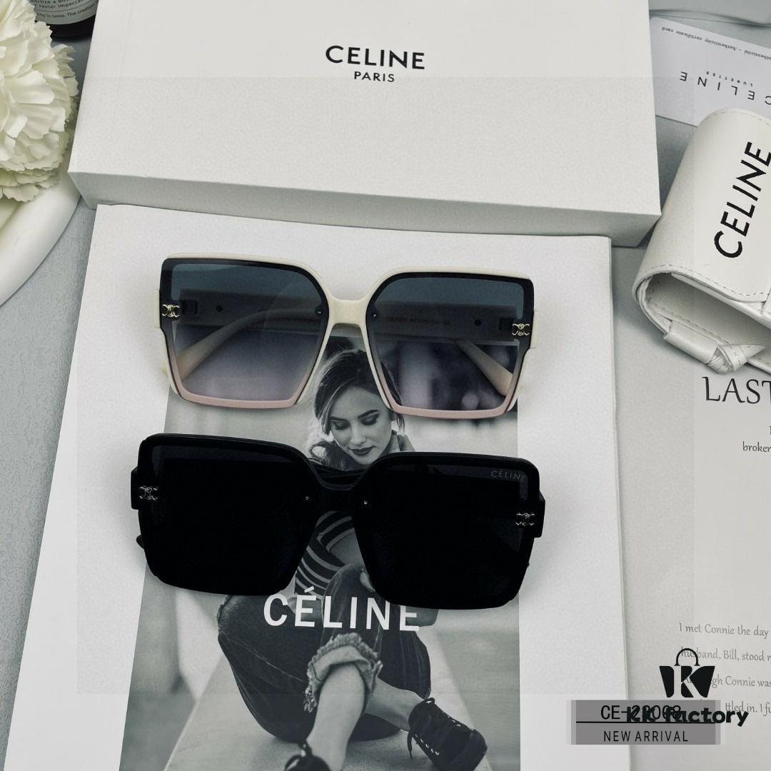 CELINE France - Polarized TR90 Sunglasses with POLAROID Lens, Lightweight and Comfortable, Style 23008