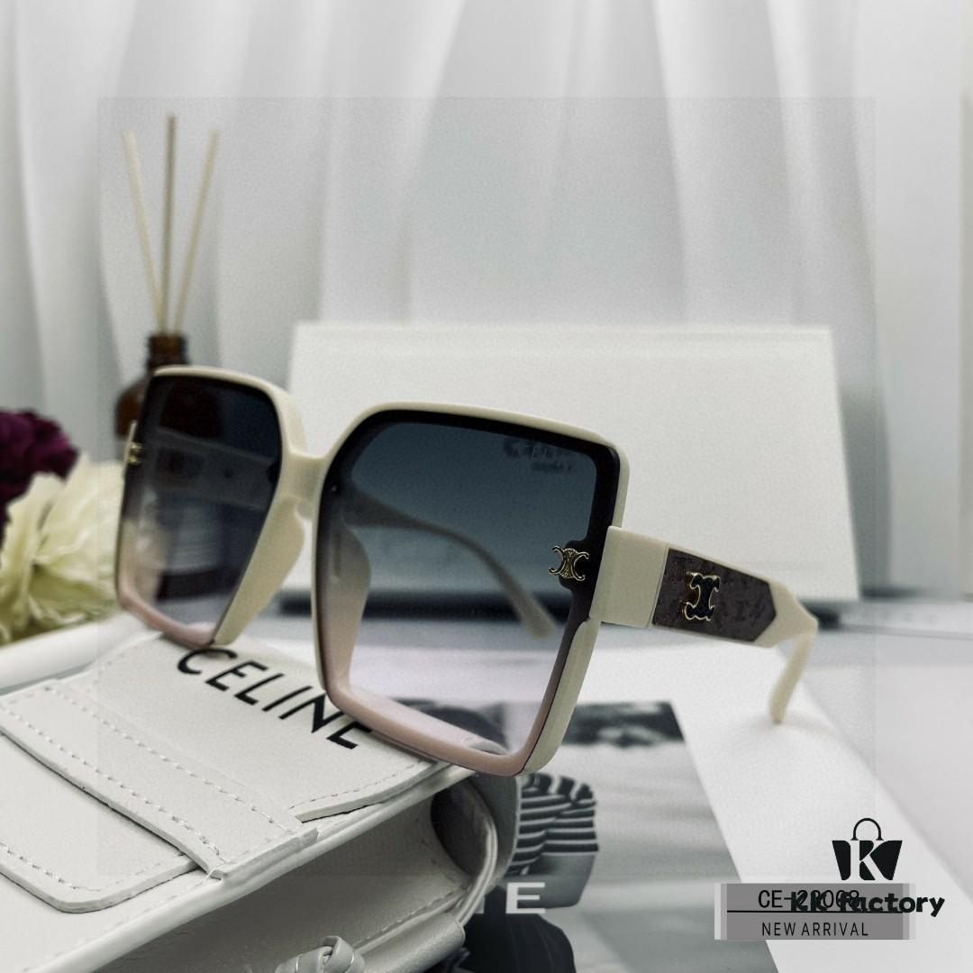 CELINE France - Polarized TR90 Sunglasses with POLAROID Lens, Lightweight and Comfortable, Style 23008