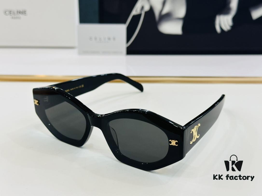 CELINE CL147S Size 53□21-145, Consistently Popular Style, European and American Fashion, Excellent Gloss, Strong Texture, Superior L Craftsmanship 👍🏻 Eyeglasses Sunglasses