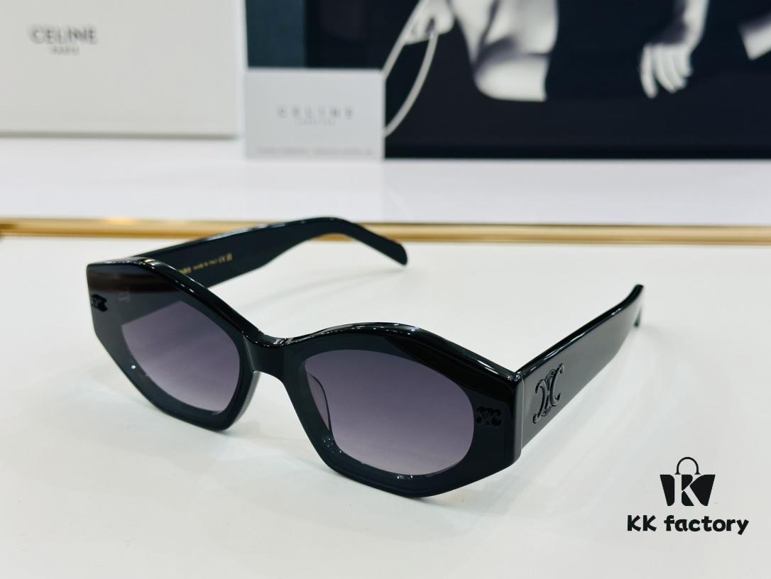 CELINE CL147S Size 53□21-145, Consistently Popular Style, European and American Fashion, Excellent Gloss, Strong Texture, Superior L Craftsmanship 👍🏻 Eyeglasses Sunglasses