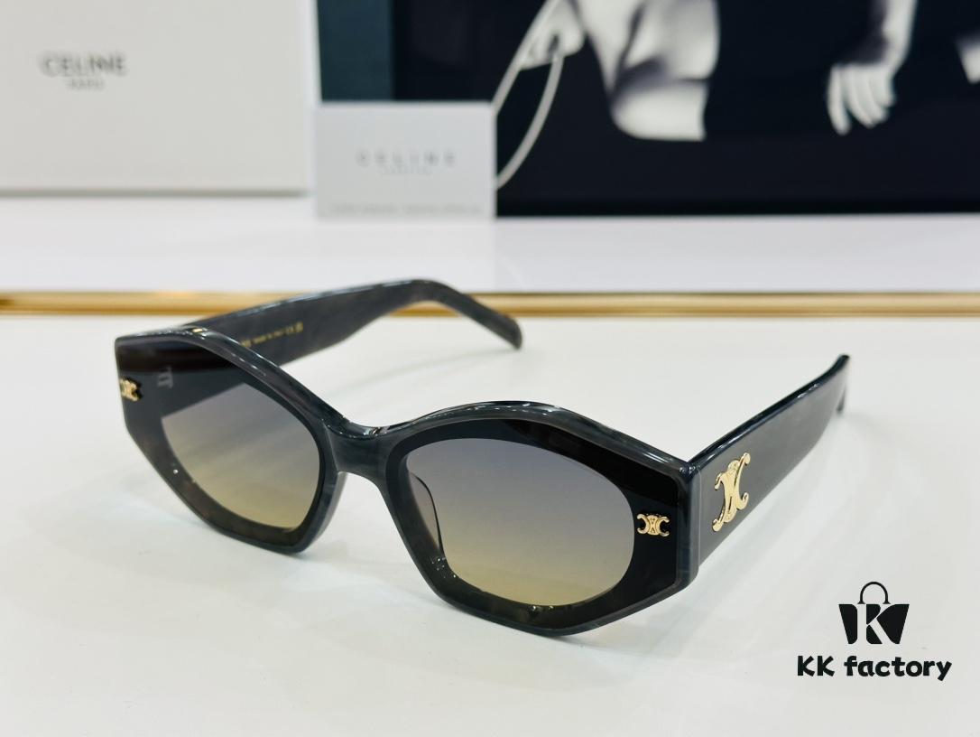 CELINE CL147S Size 53□21-145, Consistently Popular Style, European and American Fashion, Excellent Gloss, Strong Texture, Superior L Craftsmanship 👍🏻 Eyeglasses Sunglasses