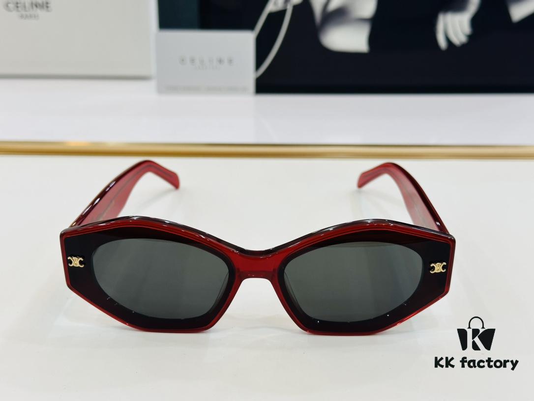 CELINE CL147S Size 53□21-145, Consistently Popular Style, European and American Fashion, Excellent Gloss, Strong Texture, Superior L Craftsmanship 👍🏻 Eyeglasses Sunglasses