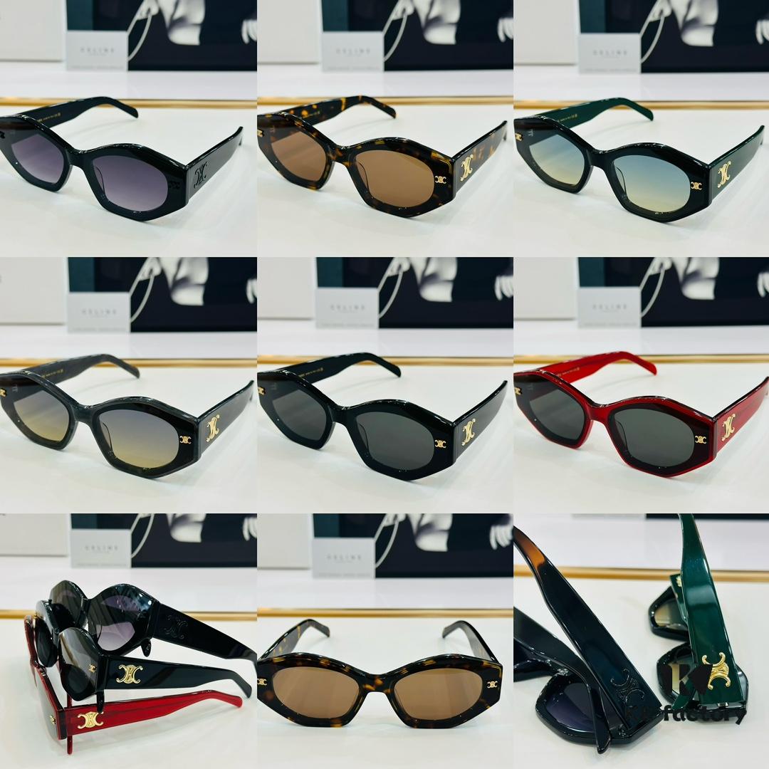 CELINE CL147S Size 53□21-145, Consistently Popular Style, European and American Fashion, Excellent Gloss, Strong Texture, Superior L Craftsmanship 👍🏻 Eyeglasses Sunglasses