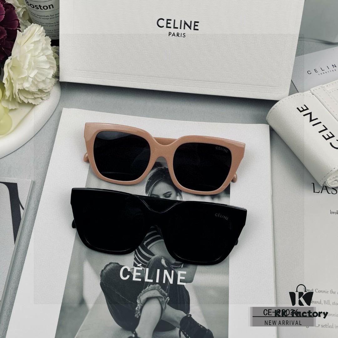 CELINE France - Polarized TR90 Sunglasses with Plolay Resin Lenses, Lightweight and Comfortable, Style 93036