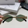 Celine 2024 New Arrival European and American Fashion Polygonal Sunglasses for Women, High-End Unisex Retro Sun Glasses, Influencer-Favorite UV Protection Street Snap Shades